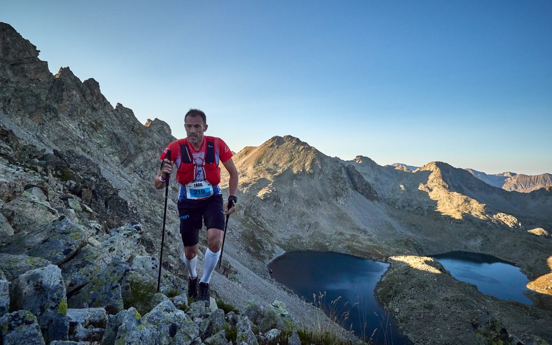 Iker Karrera en la 8K del Trail Valle de Tena 2021. Fotografía de Jordi Santacana